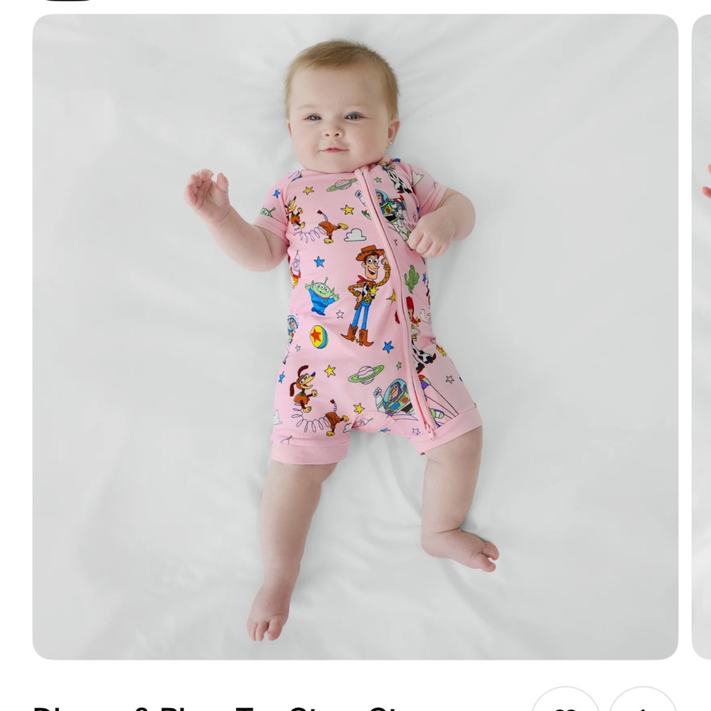 Little Sleepies Pink Toy Story Accessories